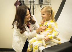 The sweetest little patient.