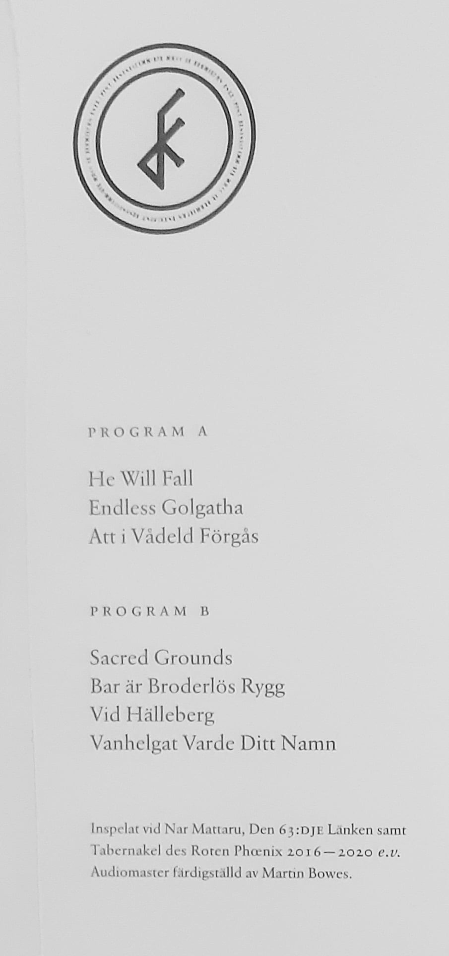 Thumbnail: Det Kätterska Förbund – Lidaverken Del I: Att I Vådeld Förgås