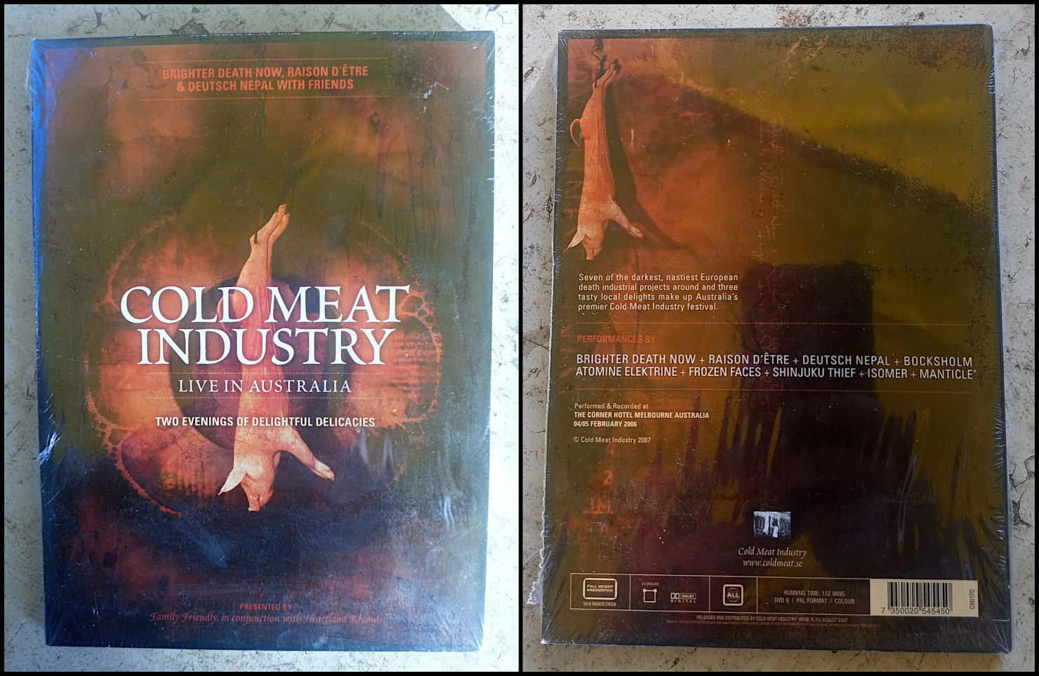 Cold Meat Industry Live In Australia - Two Evenings Of Delightful Delicacies