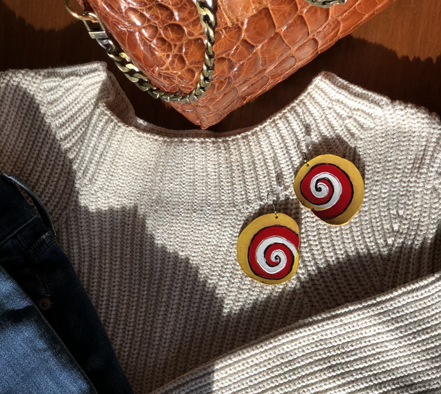 Artist collection earrings - Large