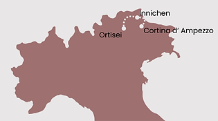 Travel Route Dolomites