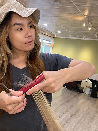 MASAサイン入り●Fashion Hairstyling by MASA Japanese Hair Salon at Sola Salon: Hair By Masa