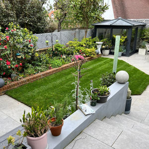 Central Brighton courtyard