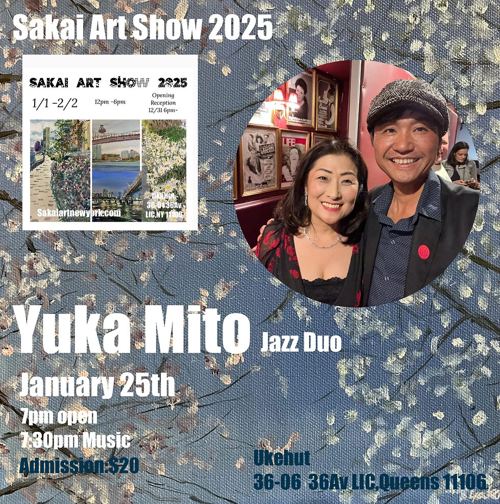 Yuka Mito Duo Concert at Sakai Art Show 2025