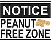 We are a peanut free ice cream store.