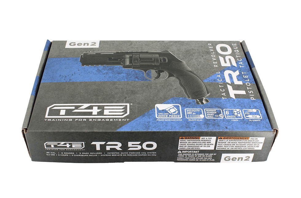 Thumbnail: T4E TR50 .50 Cal GEN 2 Paintball Pistol Revolver