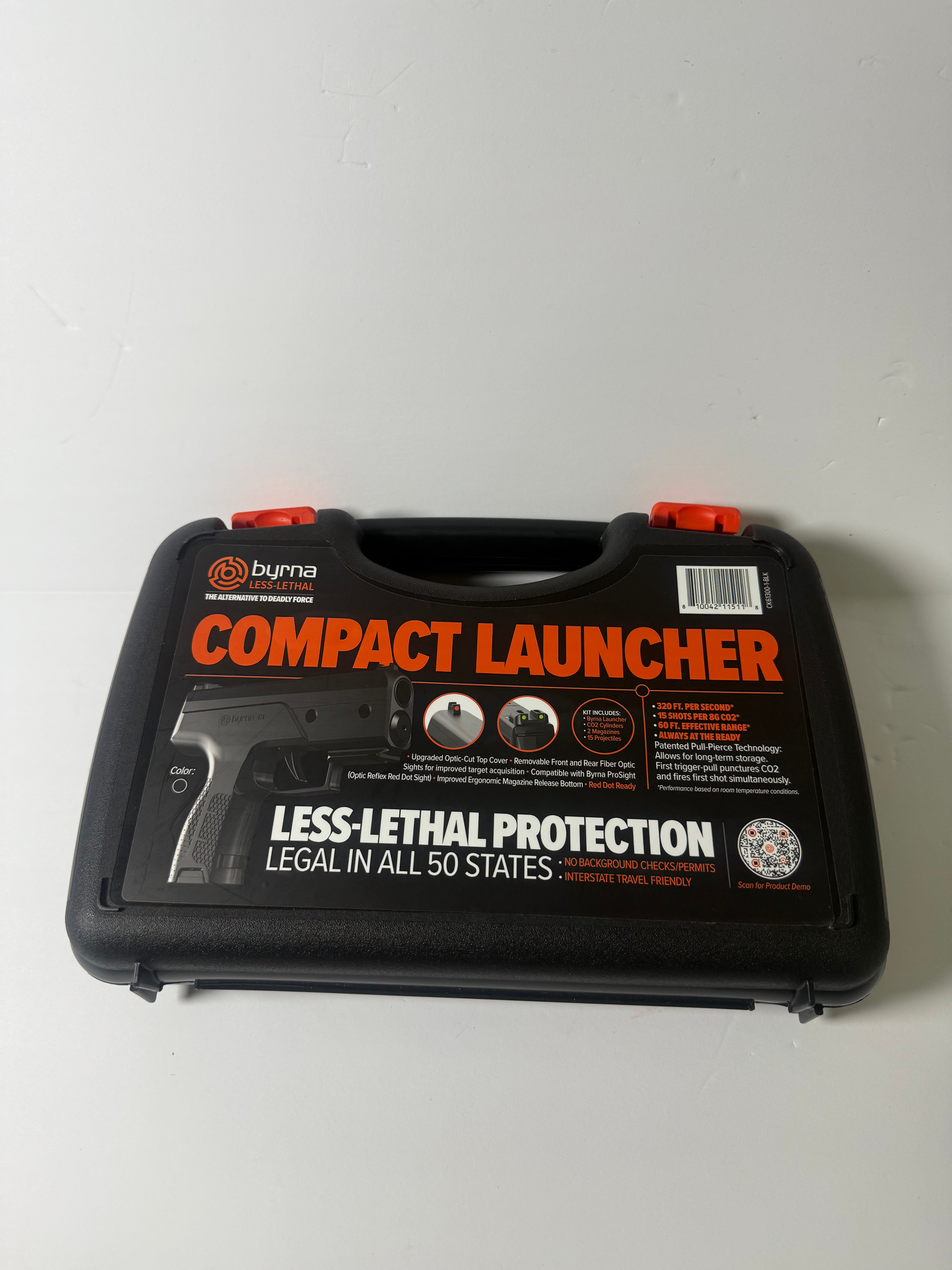 Byrna CL [Compact Launcher] Kinetic Launcher Bundle - Non Lethal 