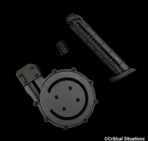 Thumbnail: Critical Situations Titan X-68 Drum Magazine – 18-Round