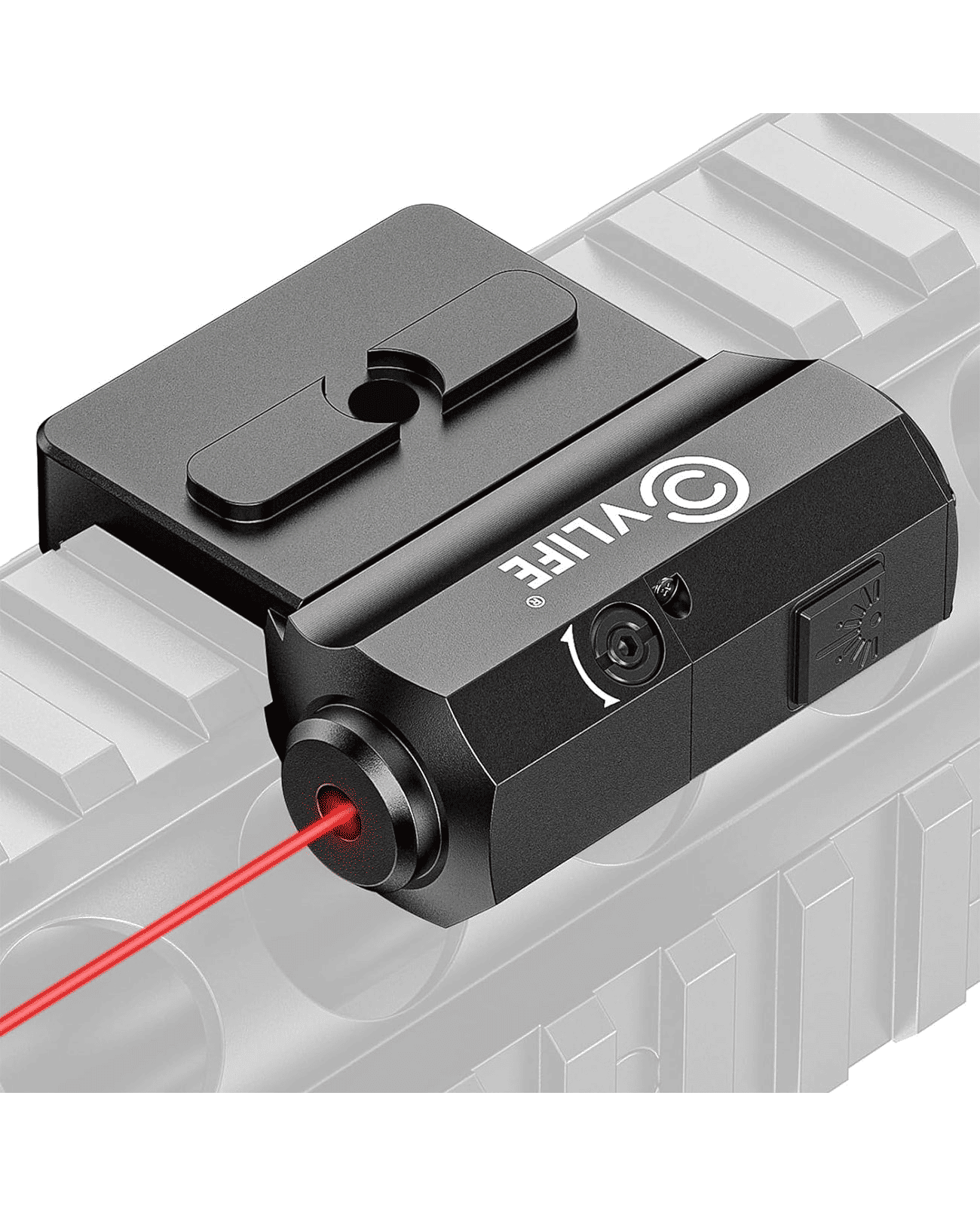 CVLIFE Red/Green Laser Sight for M‑LOK and Picatinny Rail