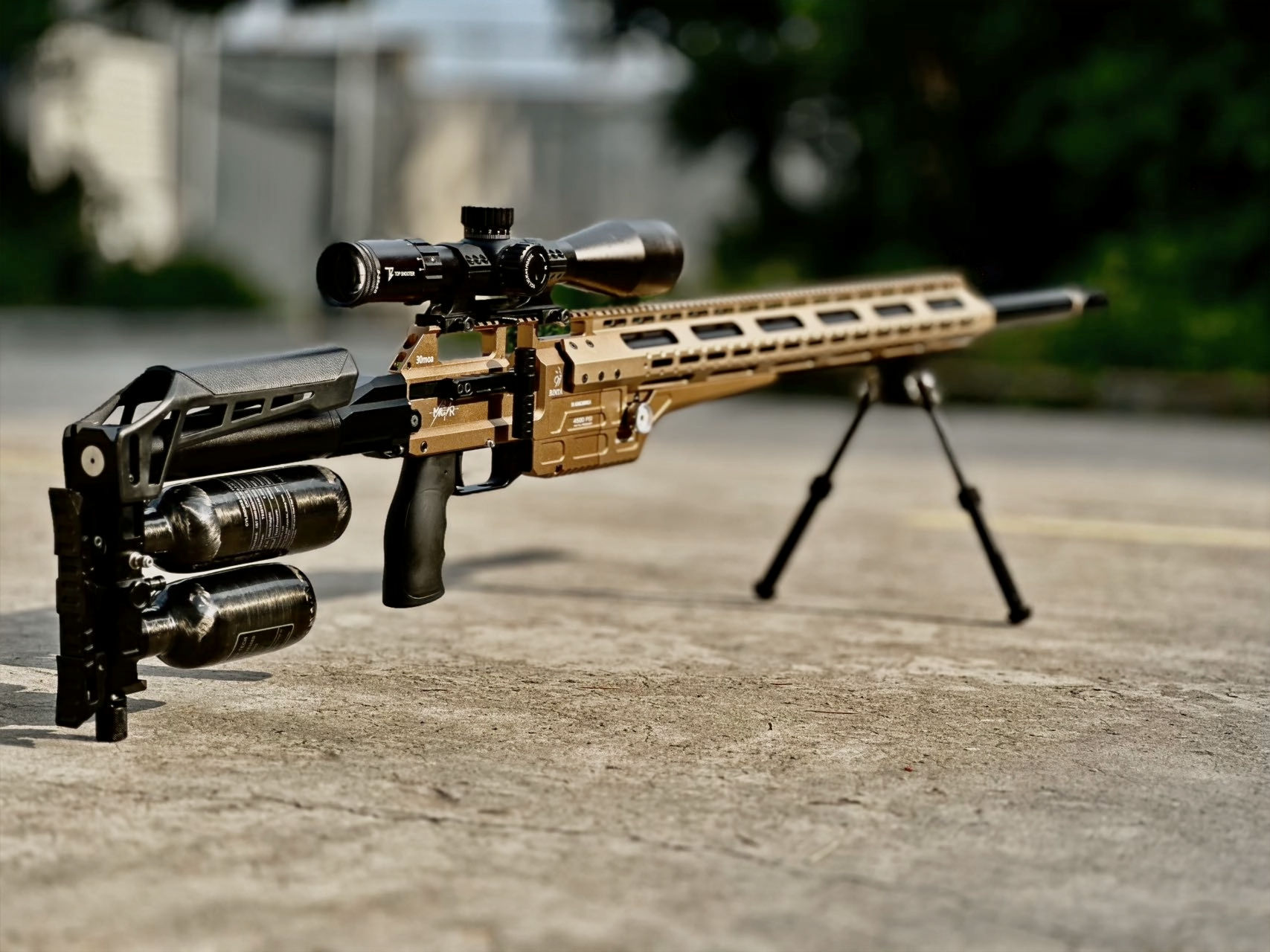 BinTac MCAR Long-Range Air Rifle – Competition Version