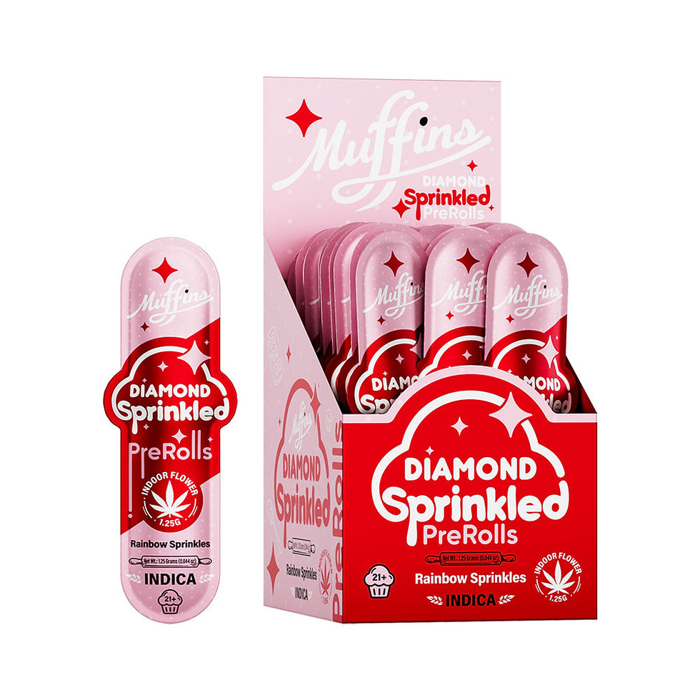 Muffins Diamond Sprinkled