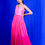 Thumbnail: Pink ombre dyed georgette gown