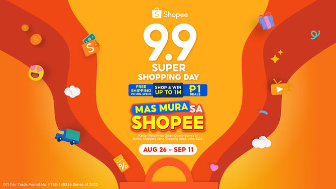 This 9.9 Super Shopping Day, Shopee delivers bigger, morerewarding experiences for all Filipinos