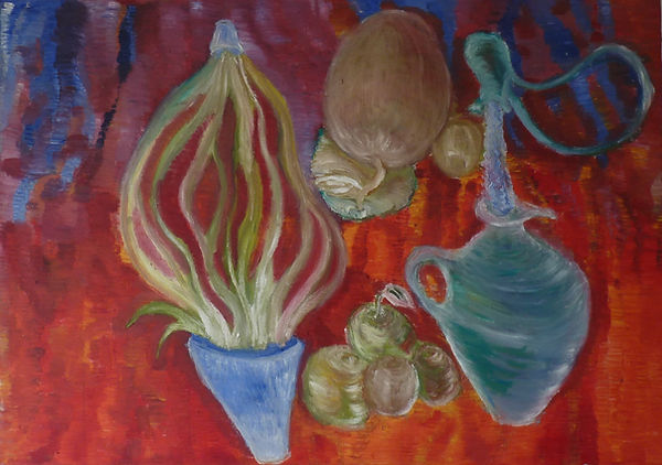 98. Krug und Pflanze auf dem Teppich.JPG