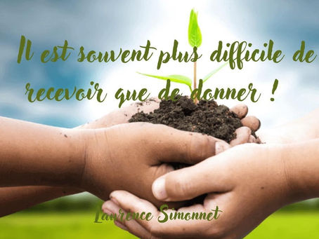 "Donner et Recevoir !"