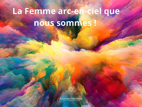 FEMME ARC-EN-CIEL !