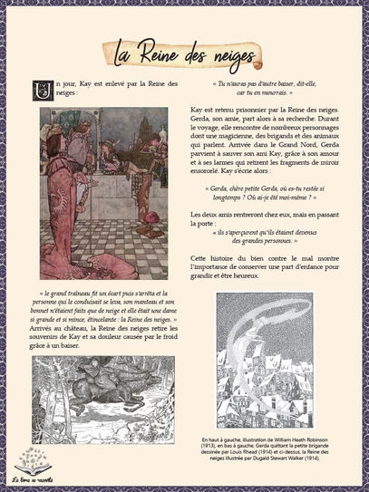 Panneau sur la Reine des neiges