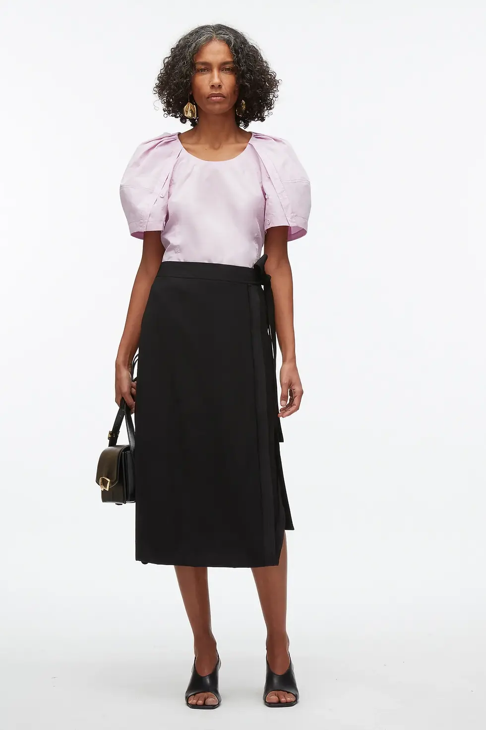 Thumbnail: Bloom Sleeve Scoop Neck Top