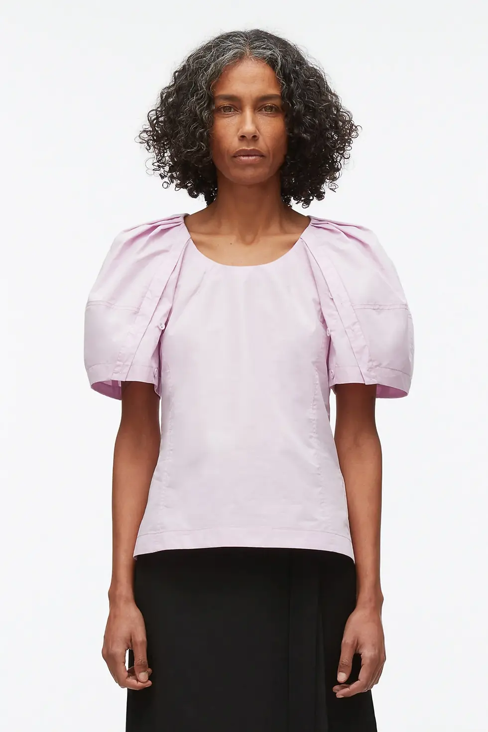Thumbnail: Bloom Sleeve Scoop Neck Top