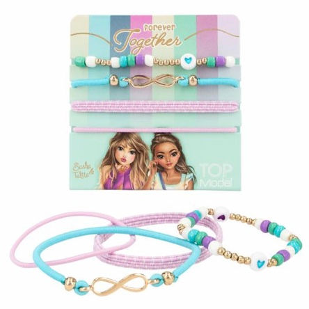 Miniatura: SET PULSERAS Y COLETEROS TOP MODEL 
