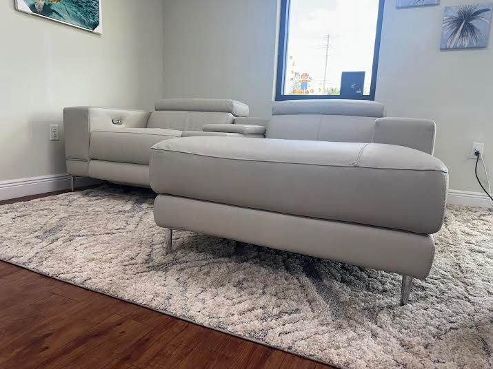 Thumbnail: Modani Bergamo Power reclining w/ chaise FREE DELIVERY