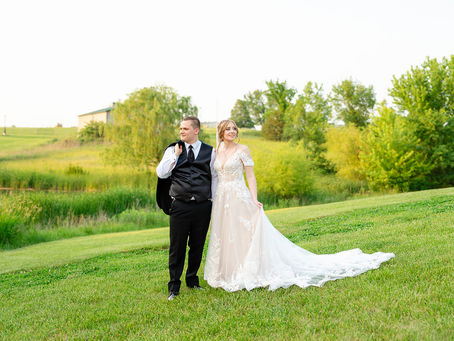 Angela & Caleb's Spring Vineyard Wedding in Iowa: A Magical Day at The Vineyard