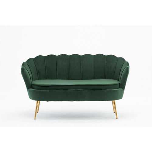 Emerald Green Velvet Settee Denver Wedding Renta