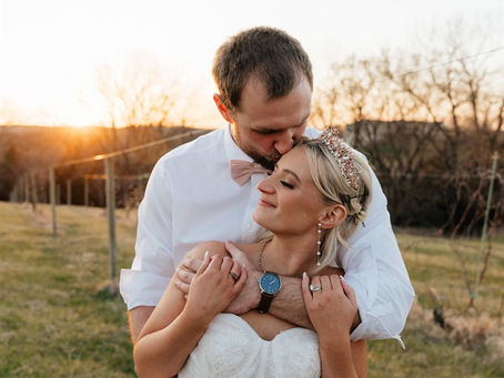 A Joyful April Wedding at The Vineyard at St. Charles: Sarah & Christian’s Spring Celebration