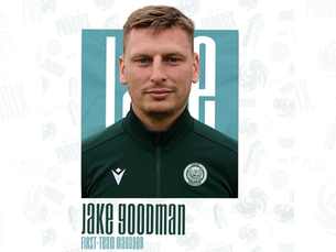 JAKE GOODMAN APPOINTED FIRST-TEAM MANAGER