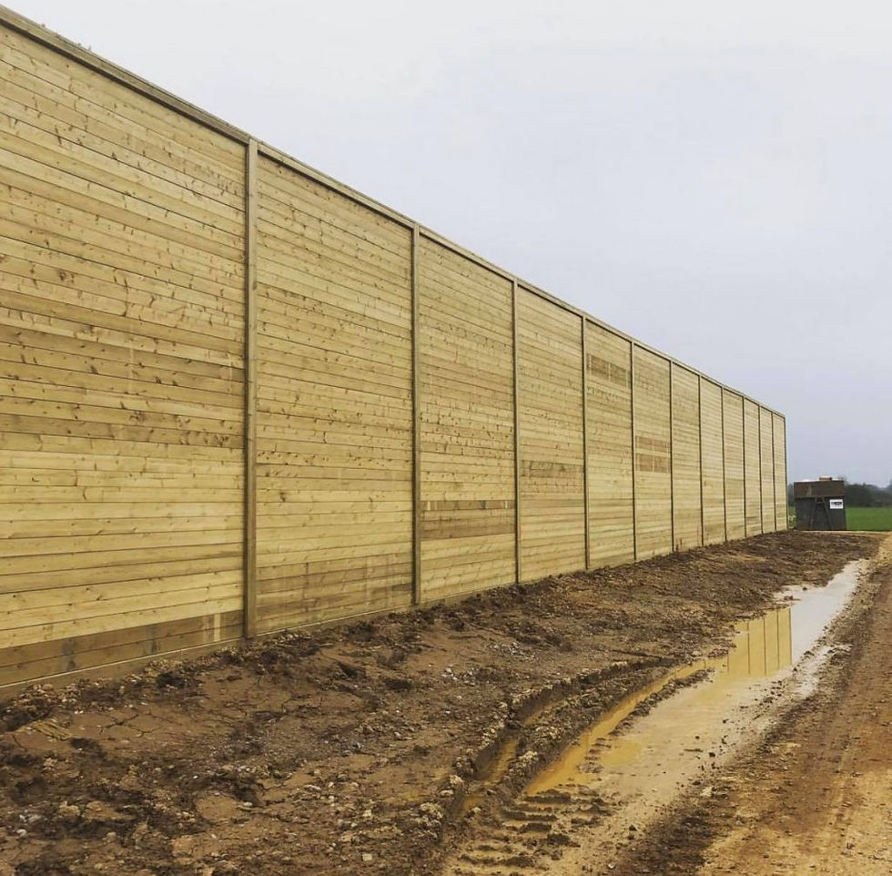 Interlock Acoustic Barriers