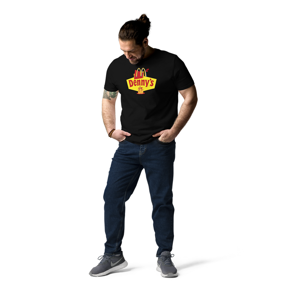 Thumbnail: Hybrid "Mc Denny's" Unisex Organic Tee