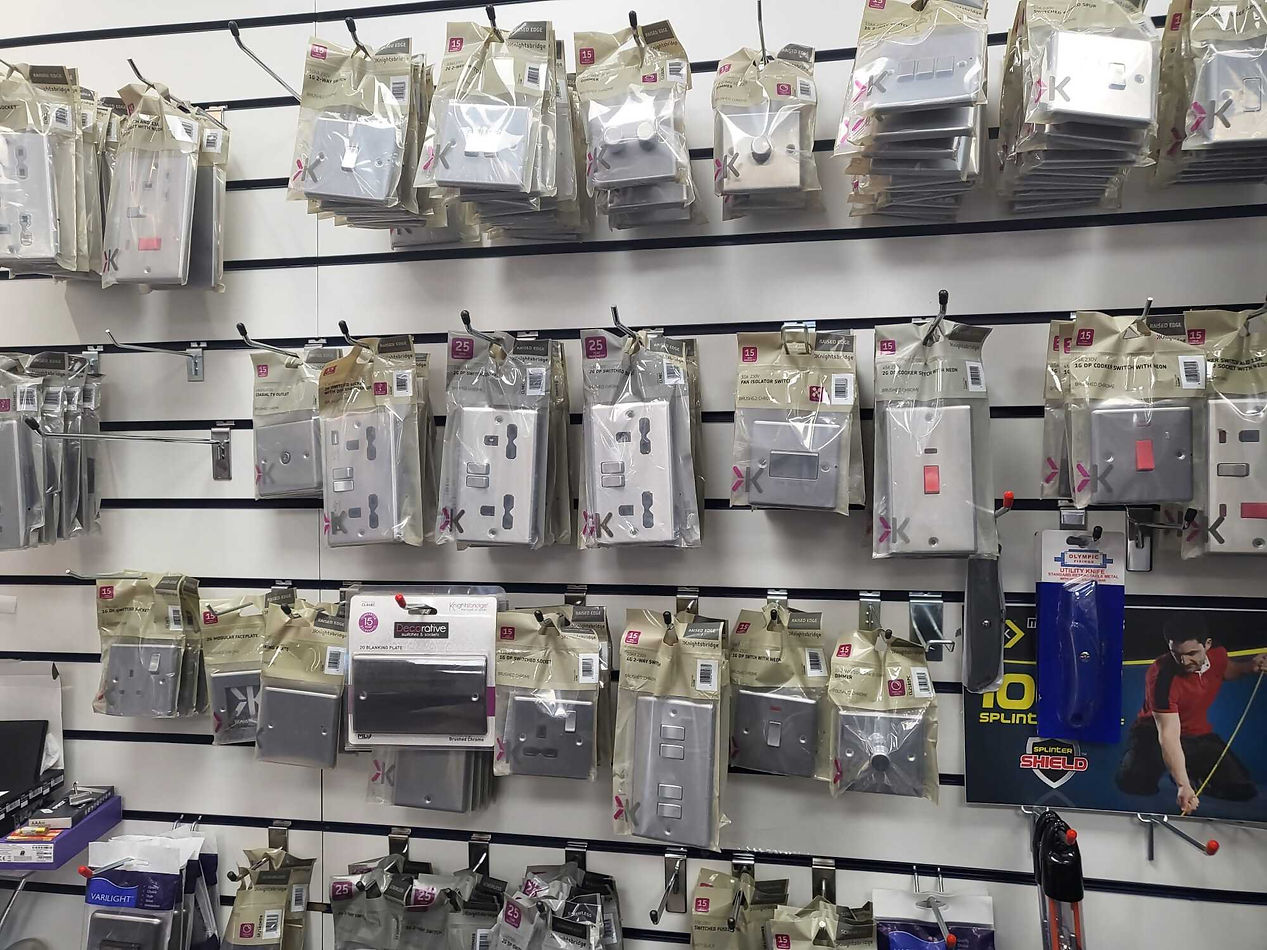 Electrical goods C & E Electrical Wholesalers Glasgow