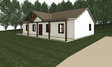 New Home Constructed by JTW Construction in Rock Spring, GA