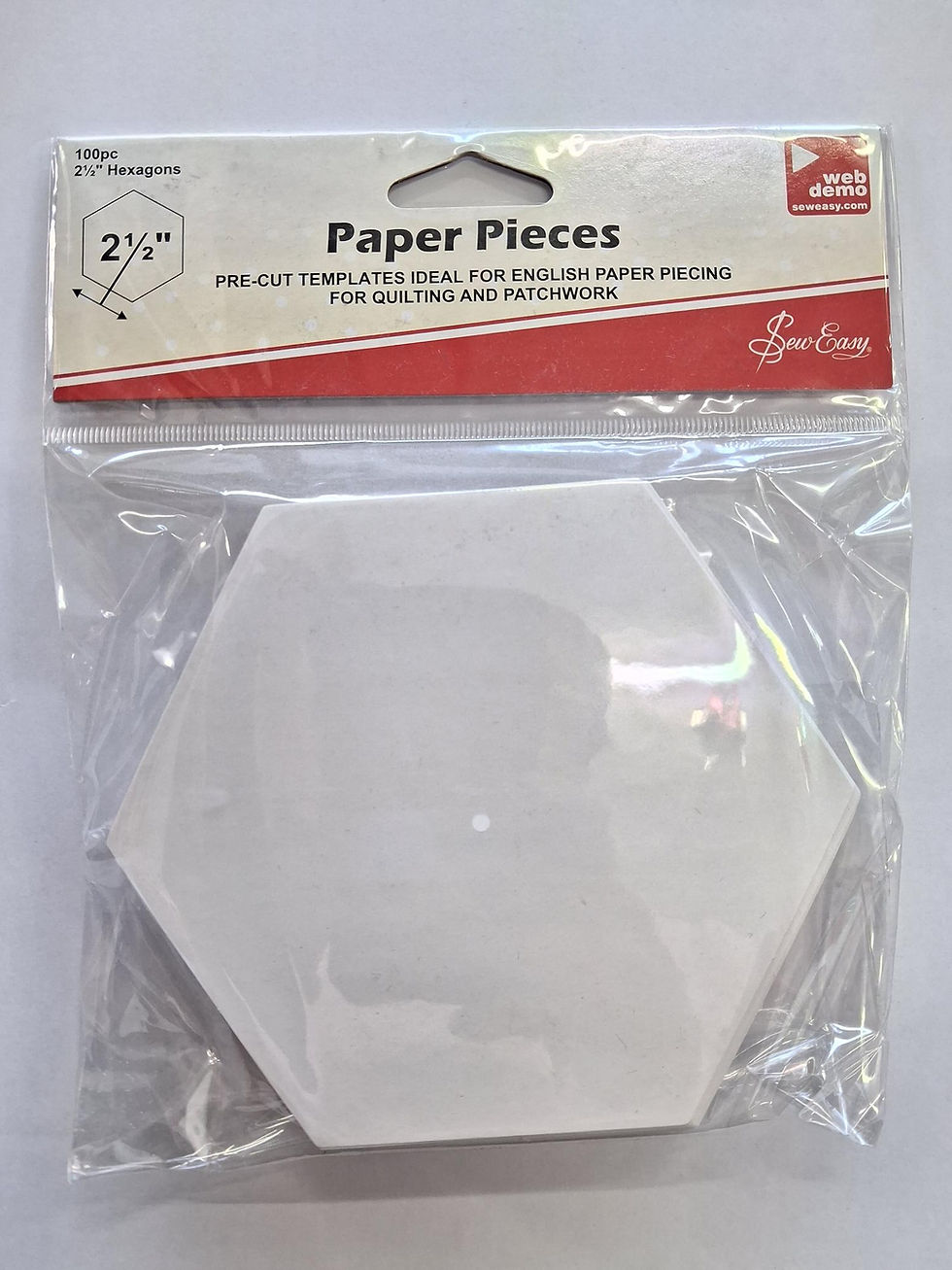 Thumbnail: Sew Easy Paper Pieces Hexagons