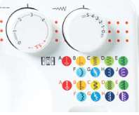 Thumbnail: Janome FD216 Sewing Machine