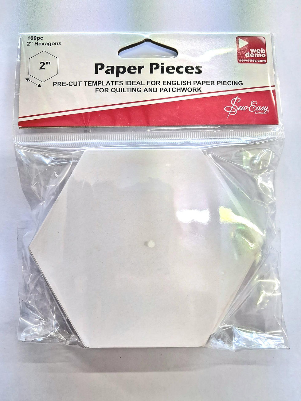 Thumbnail: Sew Easy Paper Pieces Hexagons