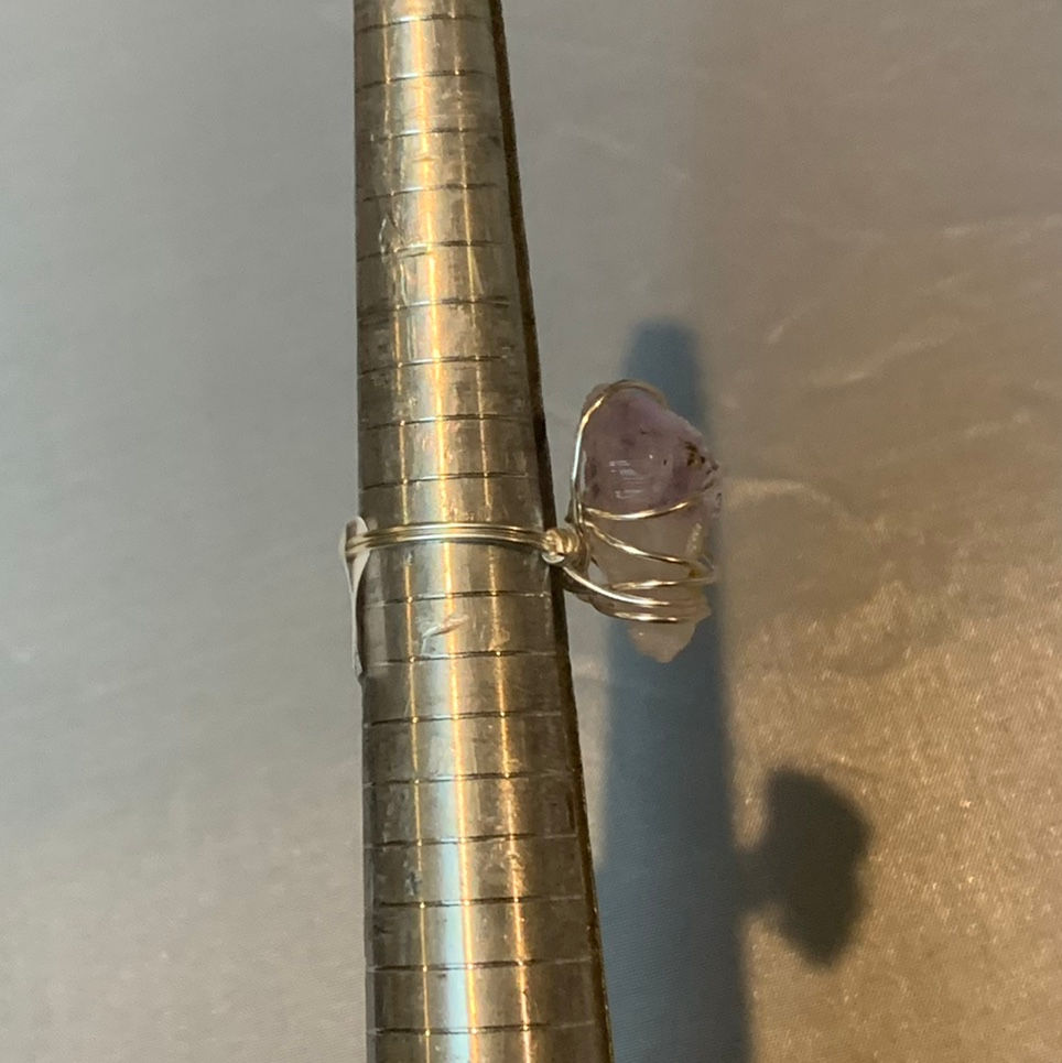 Thumbnail:  Amethyst Wrapped Ring 