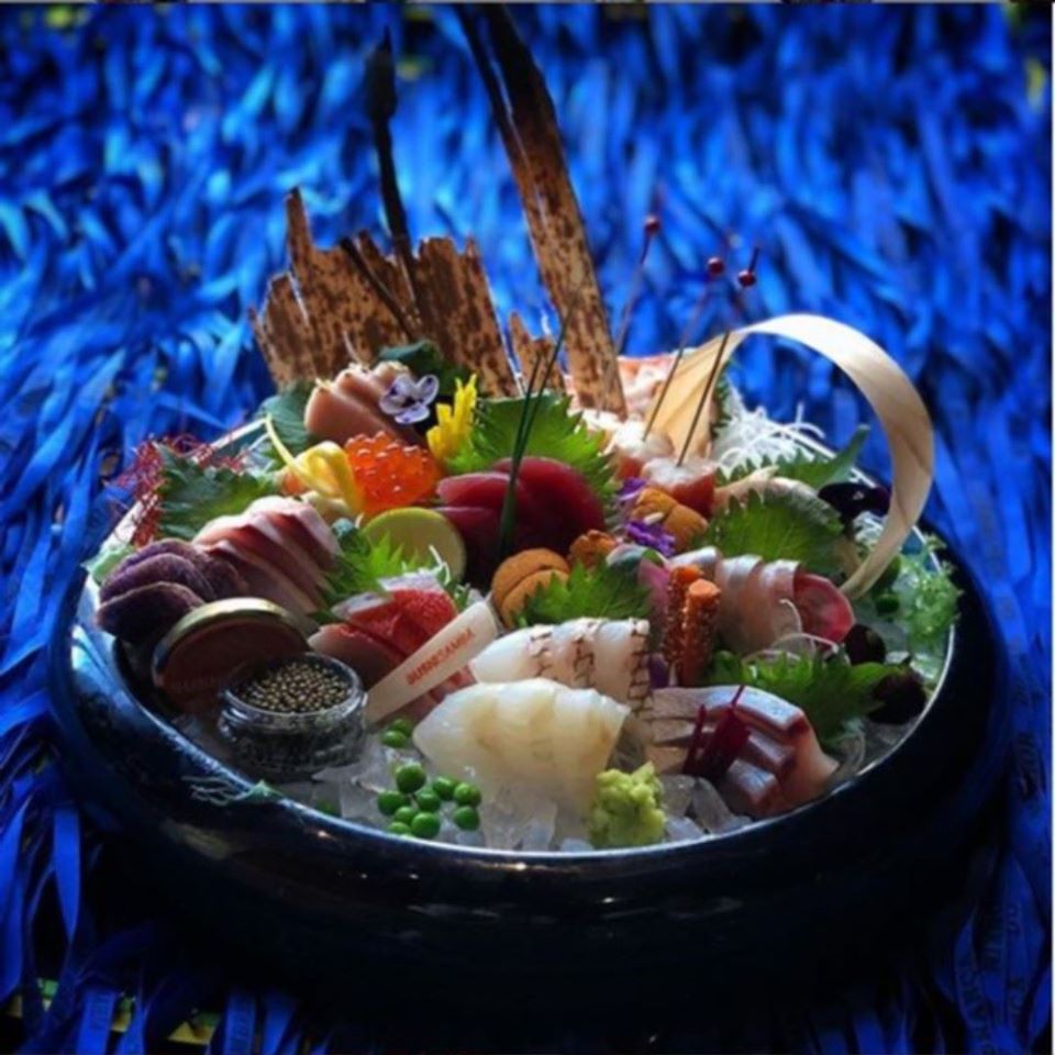 Arranged Food and Objects