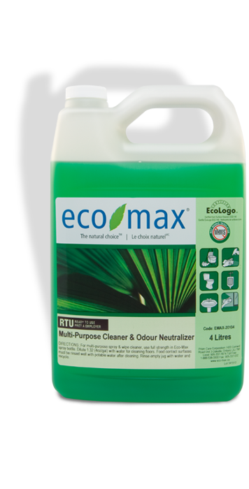Eco-Max Multi-Purpose Cleaner & Odour Neutralizer 4x4L Case