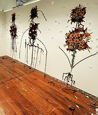 Conciliation_The Arid Garden_In Situ RMIT Studios_BFAHons Grad Show Exhibition_R to L view