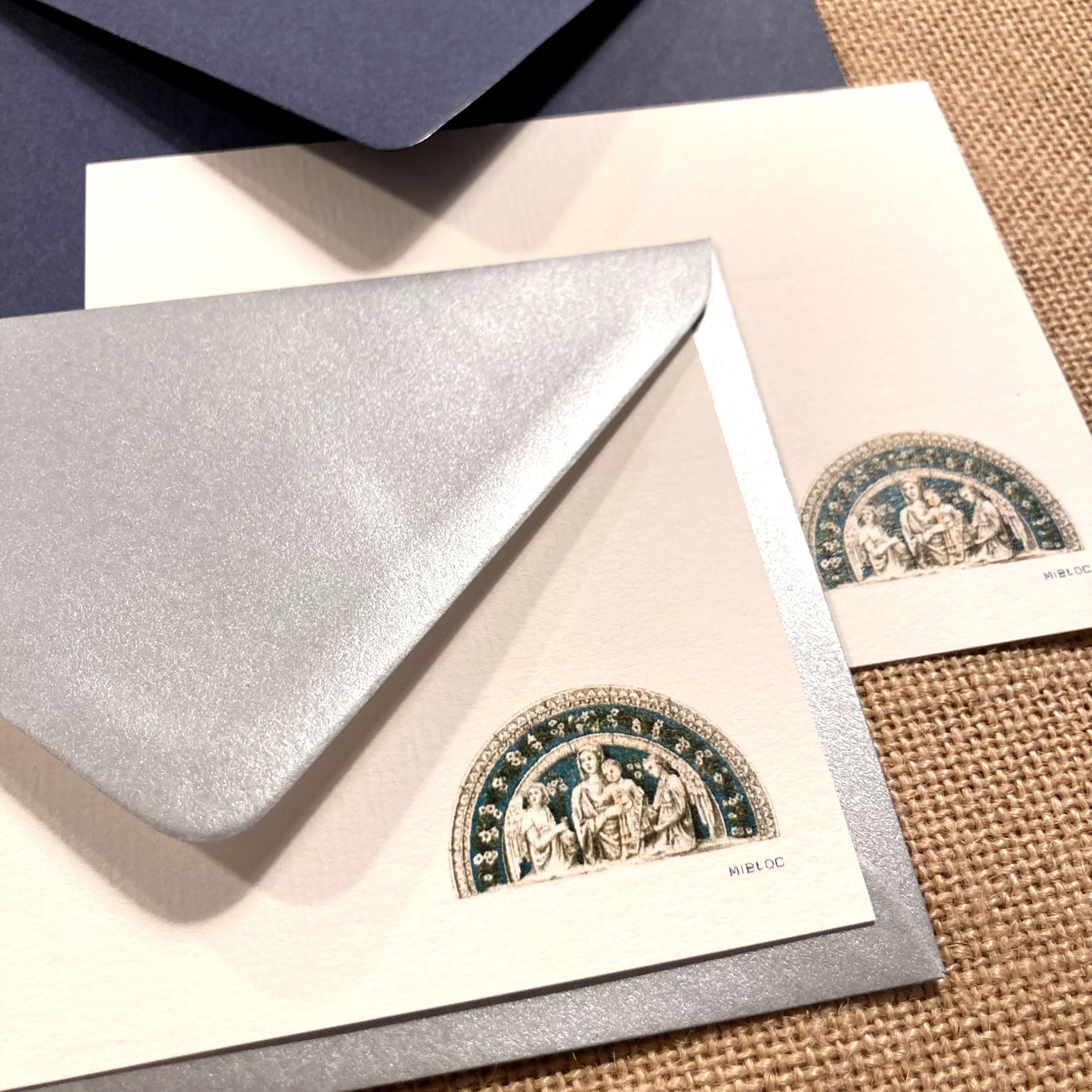 vista detalle de tarjetón retablo