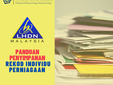 PANDUAN PENYIMPANAN REKOD INDIVIDU PERNIAGAAN