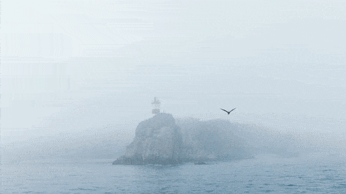 A GIF with aerial shots