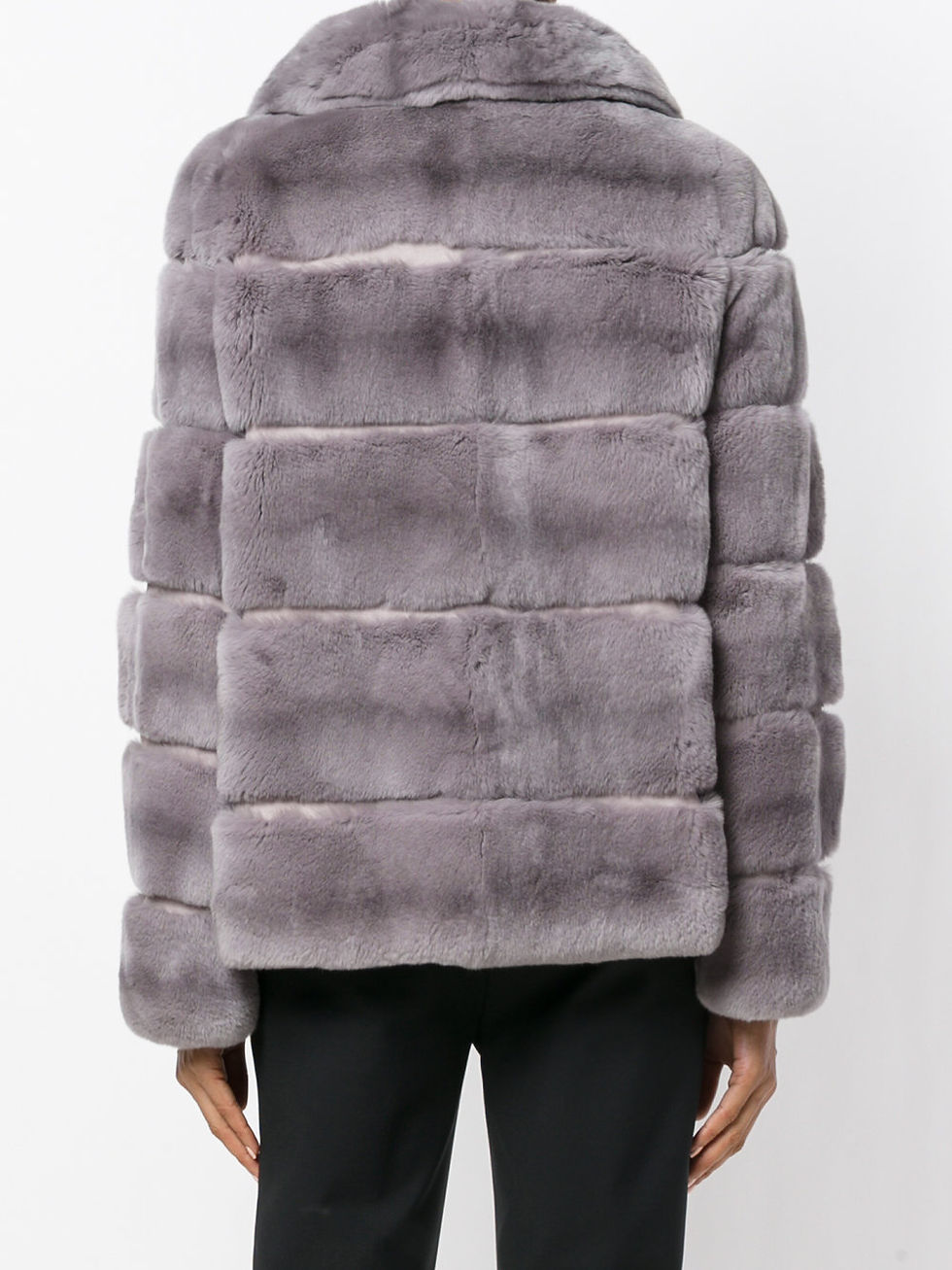 Миниатюра: Шуба из меха кролика рекс