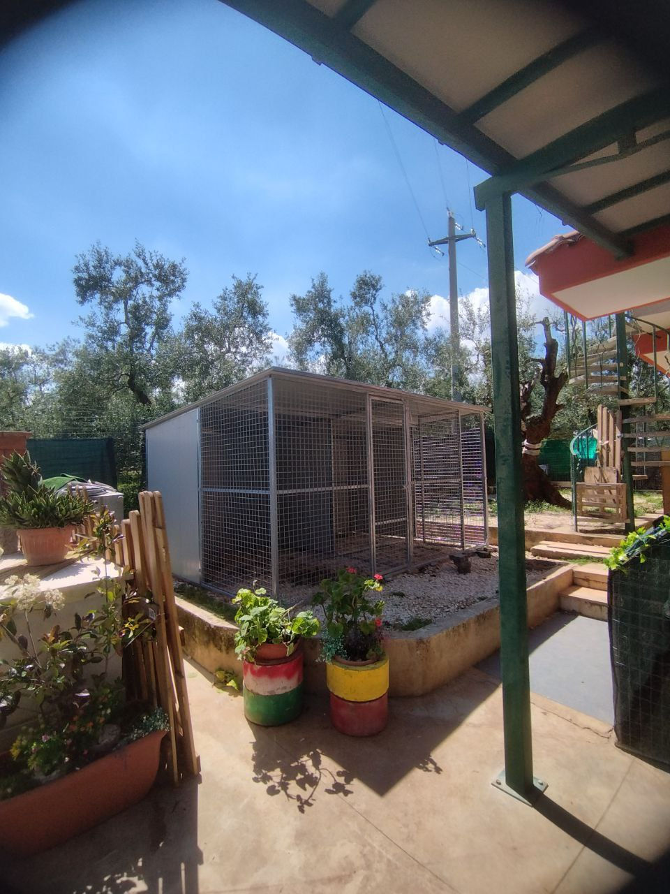 Miniatura: Recinto Doppio in Rete e Coibentato con Copertura