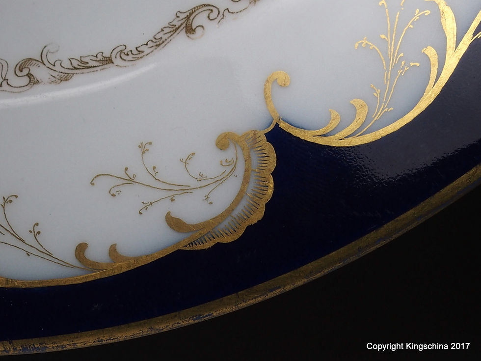 Miniaturbild: Armorial Porcelain Plate CITY OF VERSAILLES Paris Coat arms crest HOTEL DE VILLE