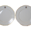 Thumbnail: Pair Paris Porcelain Plates COMTE GABORIT DE MONTJOU