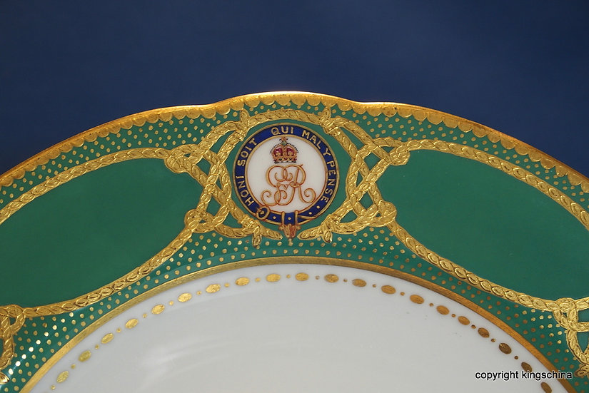 king george v royal yacht plate state service kingschina