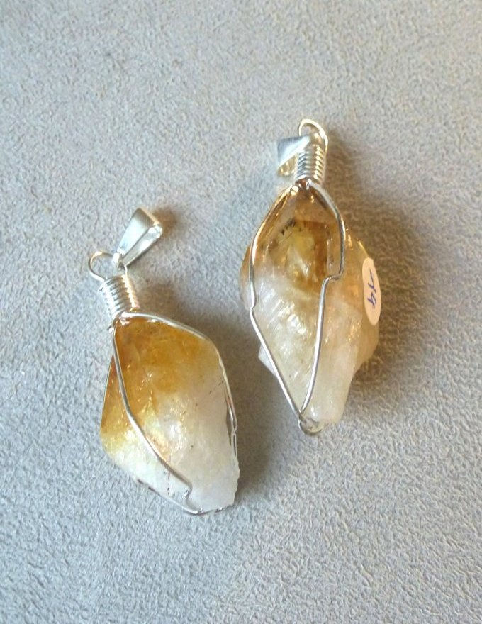 Pendentif Citrine P.2294