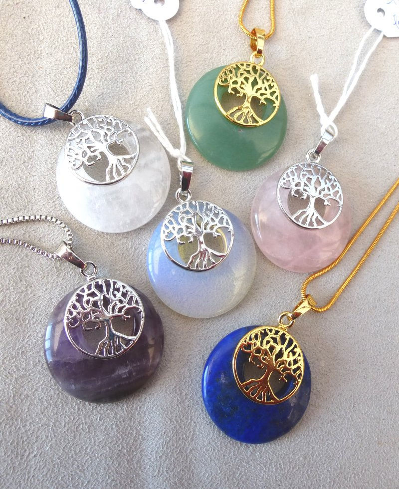 Pendentif Donut-Arbre de vie P.446